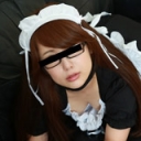 メイドカフェで勤務しているメガネ娘を騙してハメちゃいました