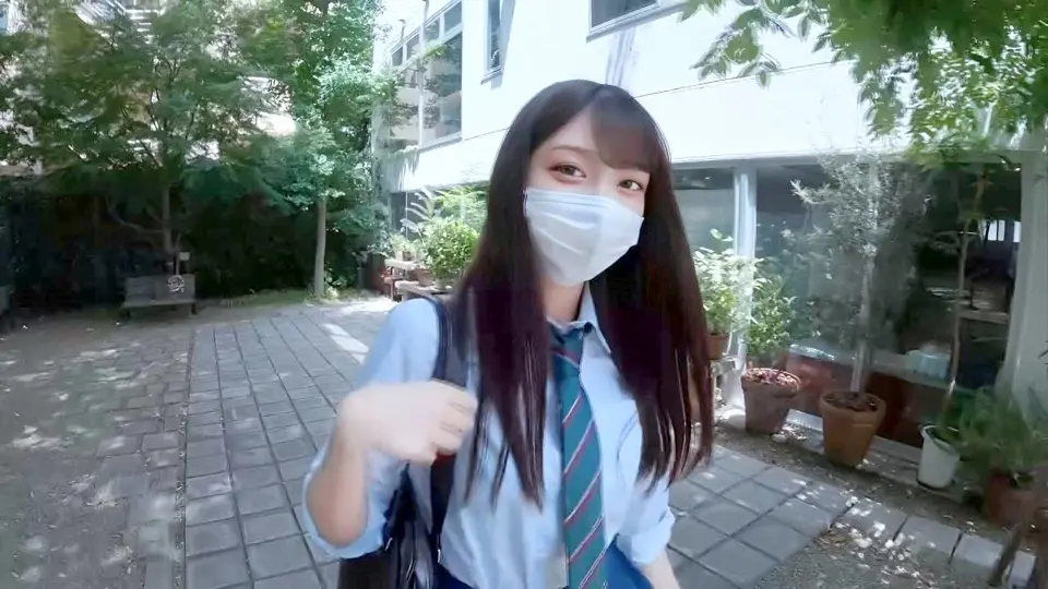 【本物無加工美女】”事務所スカウト殺到”の超正統派18歳美女にピル無し2連生中出し。制服姿で出演　約90分間の高画質撮影希少映像。 (AV女優 pink noise ) (ひまり )