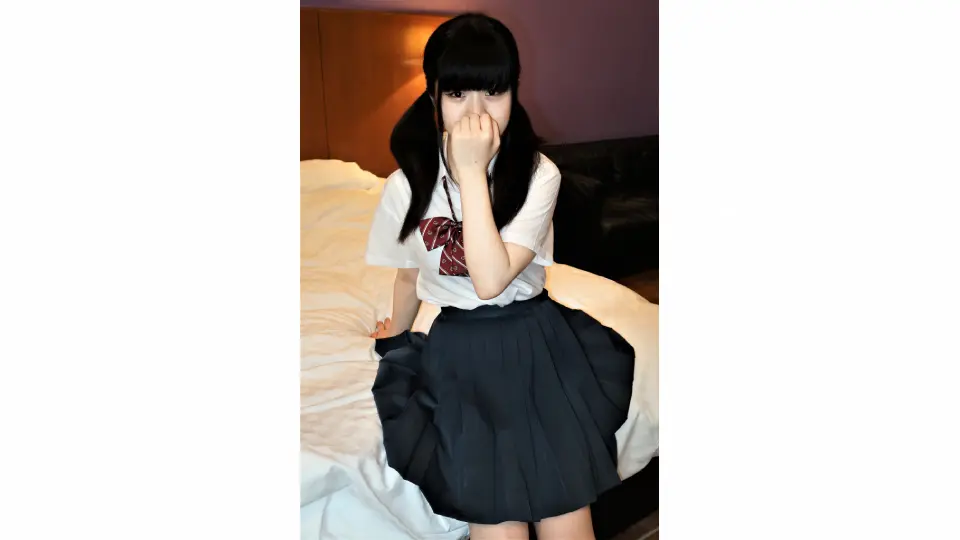 無修正 [初中出し]200☆年生！本物(18)学校帰りのツインテール低身長童顔○リ系ちっぱいきつきつ制服マンコに無許可中出し２連発♪ (素人) (素人 )